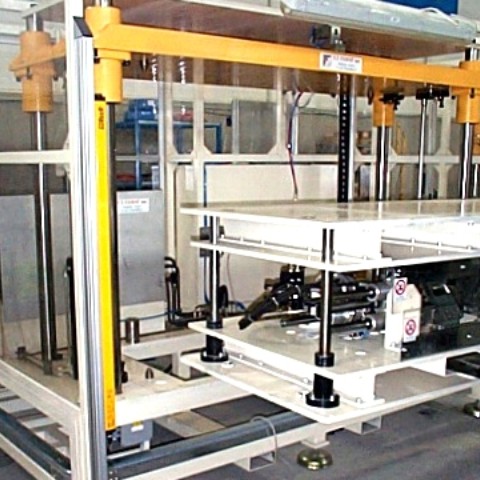 Triple cutting machine