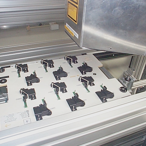 Laser Marking plant