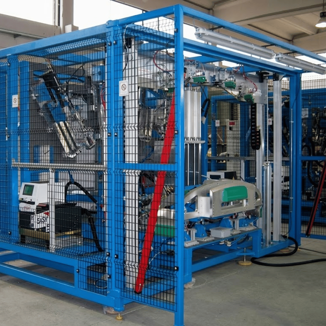 Impianto tranciatura ultrasuoni